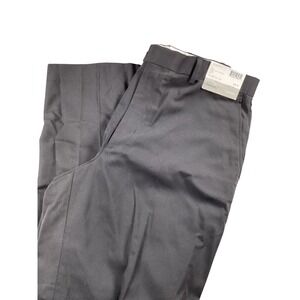 Louis Raphael Tailored Black Dress Pants Wool Like Gabardine Mens 36x30 NWT